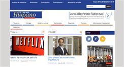Desktop Screenshot of elchicagohispano.com