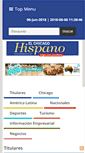 Mobile Screenshot of elchicagohispano.com